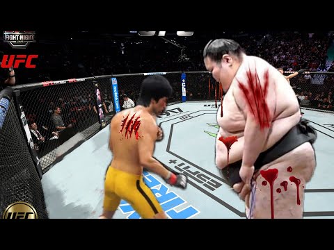 UFC4 | Bruce Lee vs Cyberpunk Sumo (EA Sports UFC 4) wwe mma