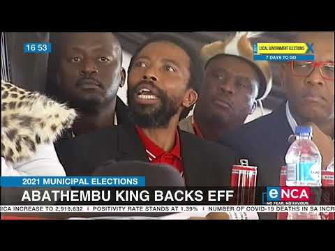 AbaThembu king backs the EFF