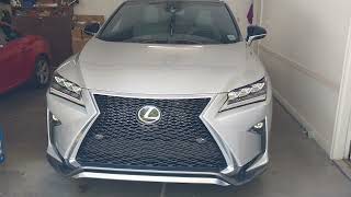 2017 Lexus RX350 Fsport Rear Liftgate  has 2 beeps and no movement -- how to fix it