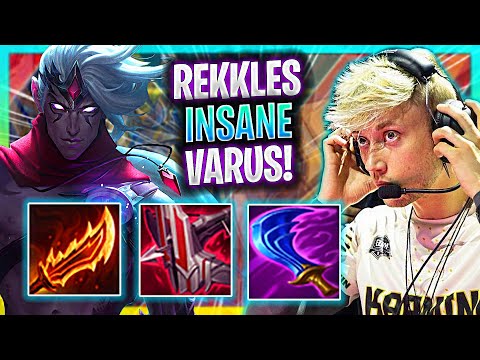 REKKLES IS INSANE WITH VARUS! | FNC Rekkles Plays Varus ADC vs Sivir! | Season 2023