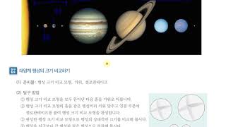 [초등과학 5-1 무료강의] 3. 태양계와 별 ③ 태양계 행성의 크기를 비교해 볼까요?