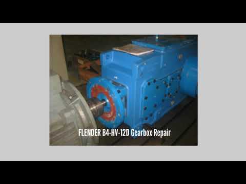 FLENDER B4 HV 12D Gearbox Repair