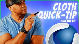 Dynamic Cloth Attachment Simplified |Cinema 4D