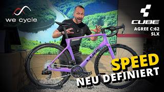 Cube Agree C:62 SLX Carbon Rennrad 2026 | Leichtes Carbon-Rennrad mit SRAM Force AXS