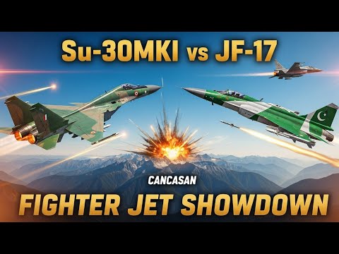 Su-30MKI vs JF-17 Thunder: The Ultimate Fighter Jet Showdown in the Caucasus!