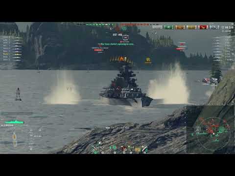 Smolensk T10 Soviet Cruiser | NA Damage Record 342k Damage | World of Warships