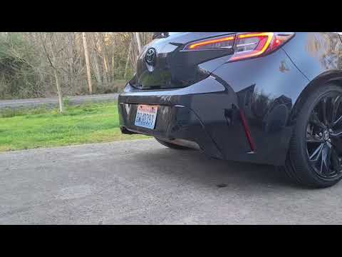2021 Corolla Hatch HKS + Vibrant Exhaust