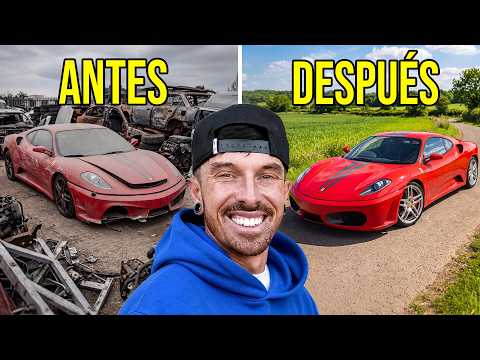 RECONSTRUCCIÓN COMPLETA - REPARANDO UN FERRARI F430 CHOCADO PARA MI PAPÁ
