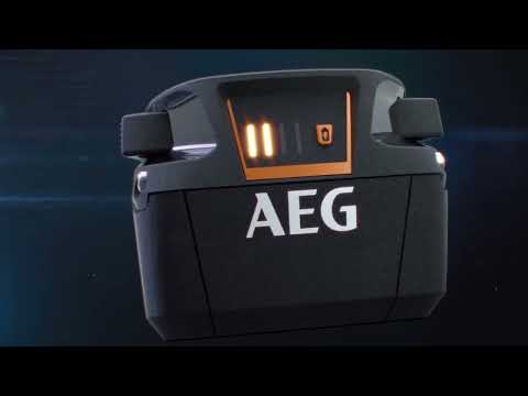 Pack Ponceuse excentrique diamètre 125 mm brushless 18V - SUBCOMPACT - BEX18SBL-125-0 + batterie 4.0 Ah et chargeur 18V AEG Powertools