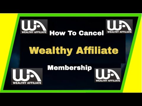 How To Cancel Wealthy Affiliate Membership and Stop Billing