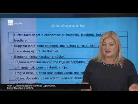 Histori 6 - Qytetërimet botërore në antikitet. Luginat lumore, djepi i qytetërimeve të hershme.