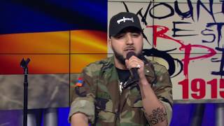 R Mean performs 'Open Wounds' on Good Day LA