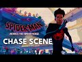 Spider Man Across The Spider Verse Chase Scene