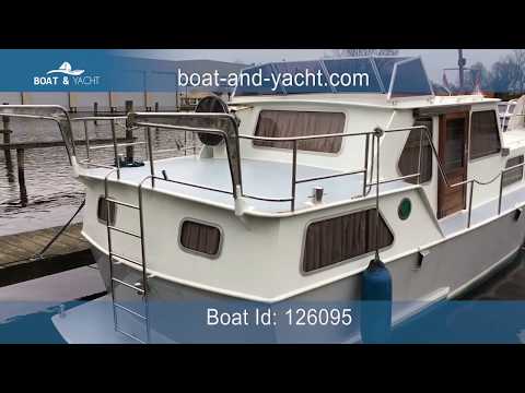 Schöne Stahljacht zu verkaufen