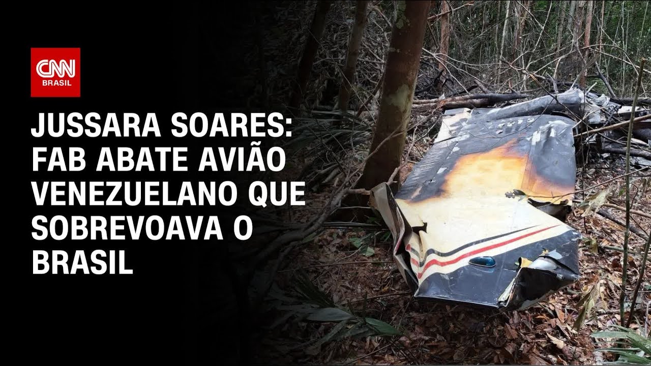 Jussara Soares: FAB abate avião venezuelano que sobrevoava o Brasil | CNN Prime Time