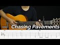 Chasing Pavements - Adele - Fingerstyle Guitar Tutorial TAB + Chords + Lyrics
