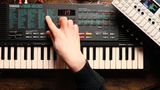 Video thumbnail for The Amazing Lofi "Toy" Sampler ~ YAMAHA VSS-200!! by The Unperson
