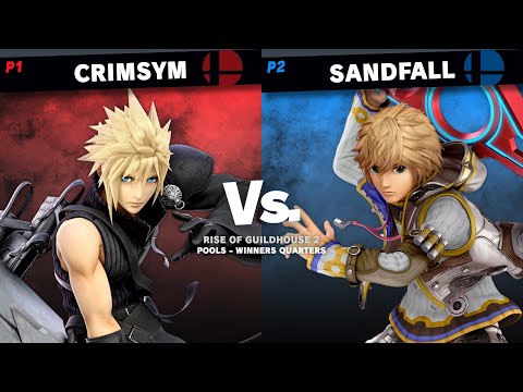 Crimsym (Cloud) vs Sandfall (Shulk) - Pools Winners Quarters Rise of Guildhouse 2