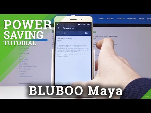 How to Activate Power Saving Mode in BLUBOO Maya – Extend Battery Life