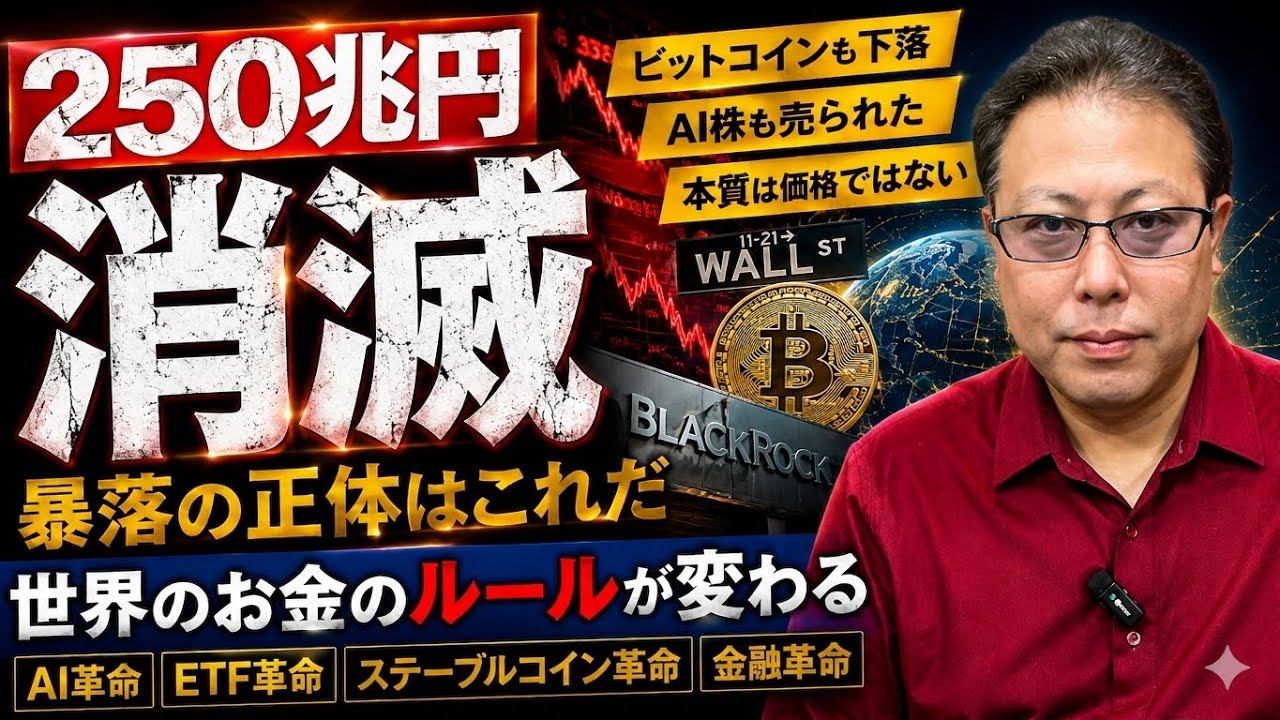 250兆円消滅の正体 ビットコイン ETF AIが変える新しい金融時代