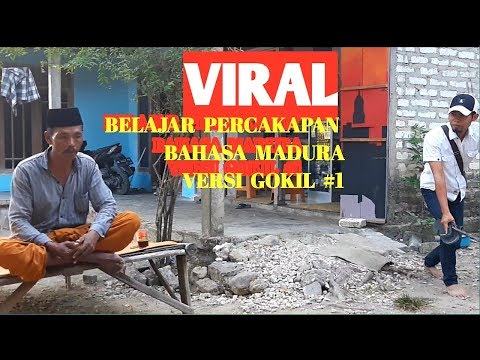Belajar percakapan bahasa madura  versi gokil 1