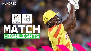 Trent Rockets Men VS Oval  Invincibles Men