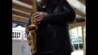 Freddie Hubbard Alto Sax Improv
