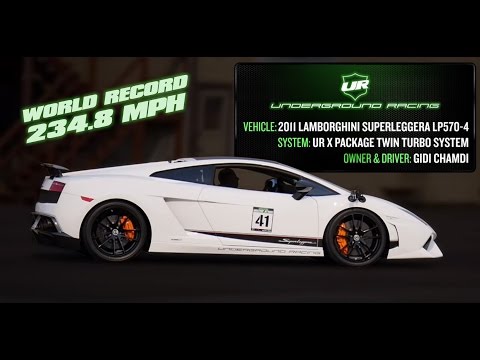World Record 1/2 Mile Lambo at Shift-S3ctor