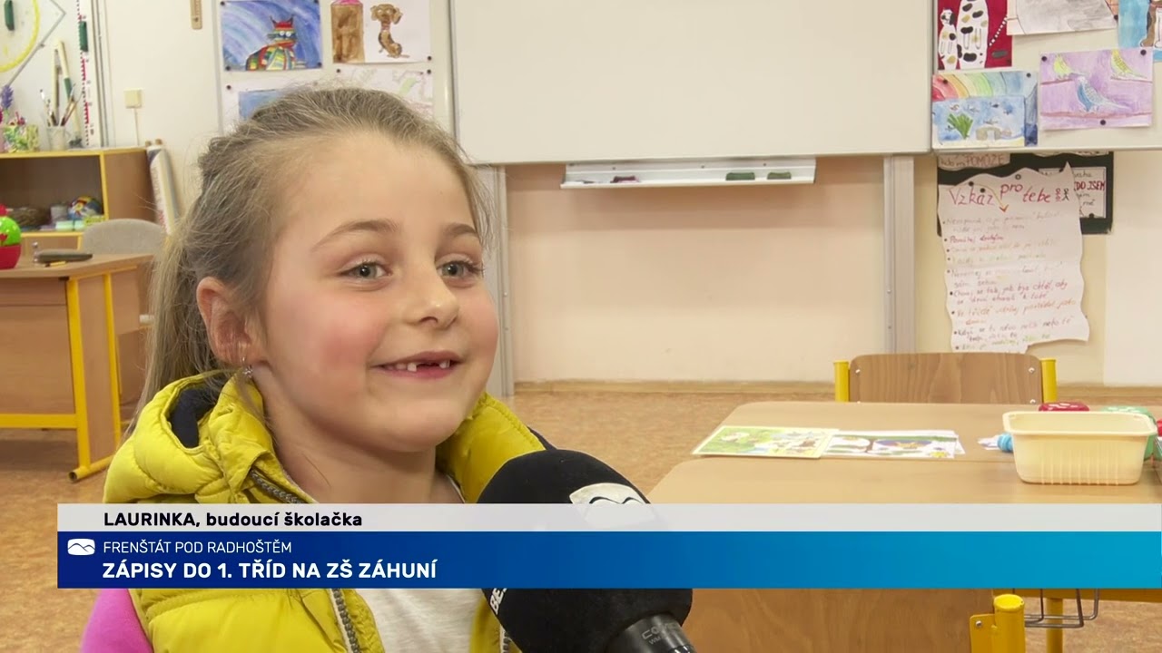 Na Základní škole Záhuní proběhly tradiční zápisy do prvních tříd