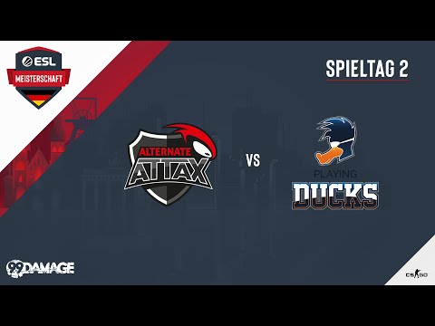 CS:GO - Playing Ducks vs ALTERNATE aTTaX - ESL Sommermeisterschaft 2019 - Tag 2