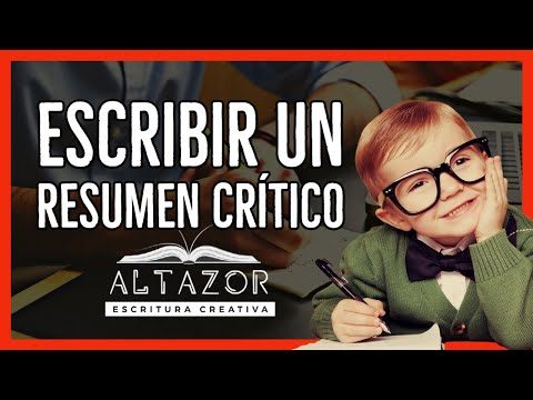📕Cómo escribir un RESUMEN CRÍTICO 📕  Paso a paso 📝  MÉTODOS DE ESTUDIO EFICACES