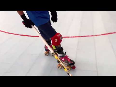 Rollhockey Kids - Liron & Kilian (hoquei em patins)
