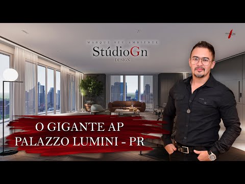 O Gigante Ap. em Curitiba-PR - "Palazzo Lumini"  - Um Design Incrível / Stúdio Gn Design