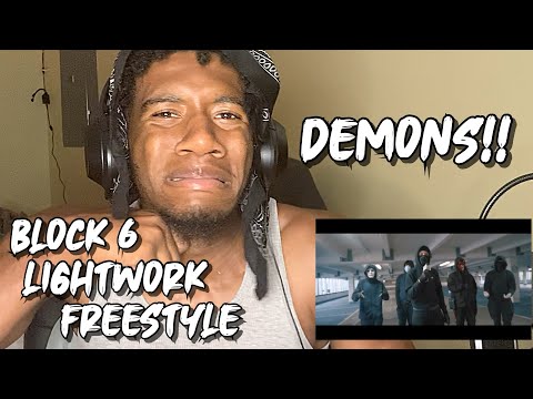 (Block 6) Tzgwala X Young A6 X Lucii X CR - Lightwork Freestyle - AMERICAN REACTION