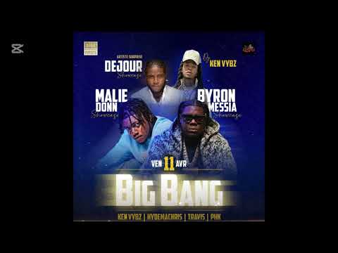 DJ KEN VYBZ EN LIVE IN PARIS /  BYRON MESSIA & MALIE DON