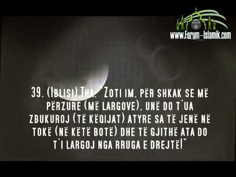 015. Surja el Hixhr - Surah al Higr (me tirta Shqip)