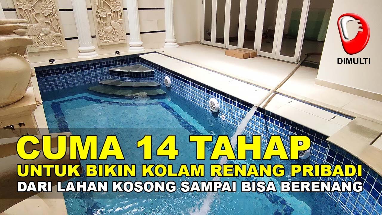 Sukses Bikin Kolam Renang Secara Mandiri