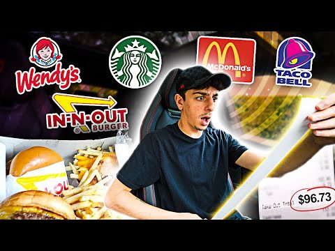 Letting The Person in FRONT of me DECIDE What I Eat for 24 HOURS!! Video
