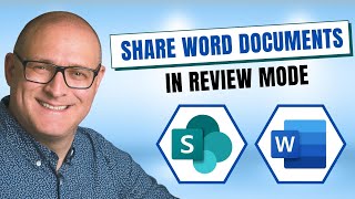 How to share Word documents from SharePoint and OneDrive in the Review mode