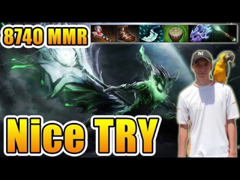 BadMan Dota 2 [Outworld Devourer] - 8740 MMR - Nice TRY