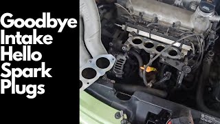 VW Beetle 2.0 Spark Plug and Wires Change
