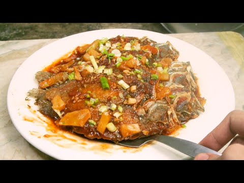 Tampal Puke / Palad Escabeche (Sweet and Sour flounder or flatfish)🎣🐟