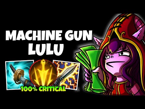 LULU WILD RIFT BUILD FULL ATTACK SPEED + LETHAL TEMPO IS INSANE