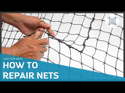 How to Repair Sporting Nets - Just For Nets