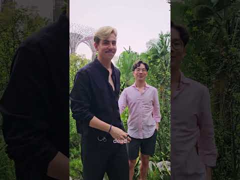 Kiss me and I might #dropdead 🇸🇬👨🏼‍❤️‍💋‍👨🏻🩷✨️ #singapore #oliviarodrigo