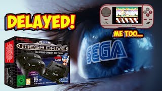 Sega Mega Drive / Genesis Mini Delayed In Europe! Evercade Retro Handheld Delayed As Well!