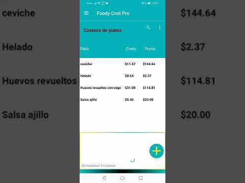 Foody Cost Pro video thumbnail