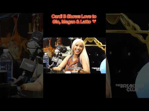 Cardi B Shows Love to GloRilla, Megan Thee Stallion & Latto ✨ #CardiB #MeganTheeStallion #glorilla￼