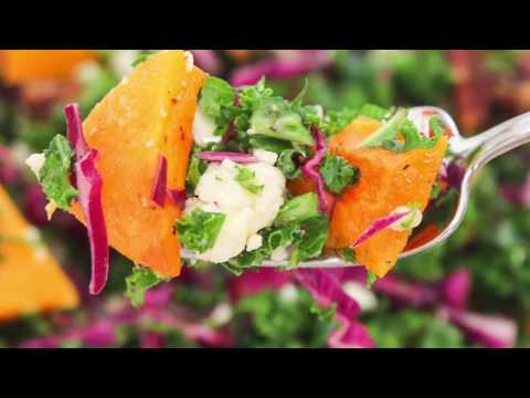 Kale Butternut Squash Salad Recipe