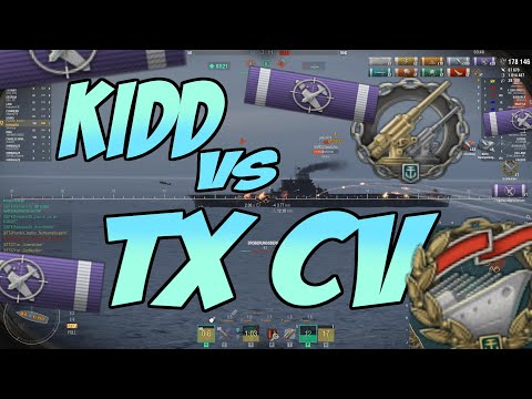 USS Kidd - Solo warrior 4.4k experience and AA expert